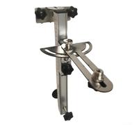 Staffa da parete regolabile, supporto girevole in acciaio inox per allineamento verticale e orizzontale, telaio di supporto omnidirezionale per la lavorazione del legno a soffitto e parete