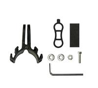 Staffa decorativa per fanale posteriore della bicicletta, set di staffe per appendere il faro, accessori