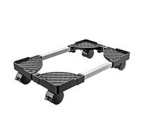 Staffa della CPU Supporto for CPU mobile Supporto for torre for PC scalabile, supporto for CPU rimovibile con ruote girevoli a 360 °, supporto for PC sotto scrivania adatto alla maggior parte delle di