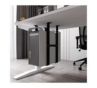 Staffa della CPU Supporto for CPU sotto il supporto da scrivania, supporto for torre for PC regolabile in acciaio Supporto for custodia for PC for impieghi gravosi Larghezza regolabile da 5,4 "a 9,8"