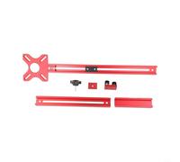 Staffa della scanalatura di fresatura del router, maschera dell'hardware del Governo della lega di alluminio per la lavorazione del legno con progettazione di smontaggio rapido