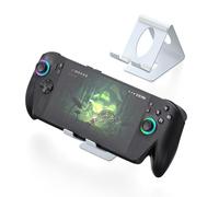Staffa di archiviazione portatile per ROG Xbox Ally/per ROG Xbox Ally X e per Switch 2/per Steam Deck Protezione antiscivolo Supporto portatile (bianco)