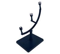Staffa di base per display per action figure che mostra supporti per action