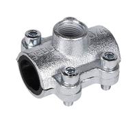 Staffa di derivazione Gebo per tubi 2 1/2 x 1 1/4 pollici 01.261.28.0704