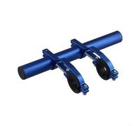 Staffa di estensione in lega di alluminio per manubri di bici da 100 mm e 200 mm, con distanziatore supporto antiscivolo per manubri di diametro 31, 8 mm e 25 4 mm (100 mm rosso)