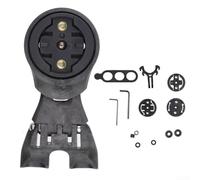 Staffa di estensione per computer da bicicletta, adattatore per GARMIN per Bryton Giant e Wahoo, con gamma di regolazione telescopica da 85 mm a 110 mm