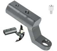 Staffa di estensione per specchietto retrovisore in alluminio CNC, per scooter, Ebike, supporto per luce a LED, foro da 8 mm e 10 mm, colore: rosso, blu, nero, argento, oro, grigio titanio, accessori