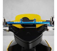 Staffa di estensione per telefono cellulare multifunzionale per bilanciere per