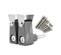 Staffa di Fari Adatto per HONDA CB650R CBR650R CBR500R CBR400R CB650R CBR 650R Supporto per lampada faro forcella inferiore per moto Staffe Supporto Faretti(Ttanium)