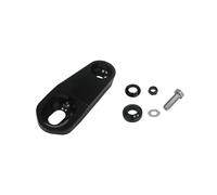 Staffa di Fari Kit di riposizionamento del supporto regolabile del faro adatto per Harley DYNA Low Rider S 06-17 Adatto per Sportster Iron 883 1200 04-23 Staffe Supporto Faretti(XL2-B)