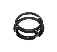 Staffa di Fari Staffa di montaggio per faro anteriore universale rotonda da 5 3/4" (5,75 pollici) per motocicletta. Anello di montaggio per faro anteriore. faro per lampadina(1PC Black)