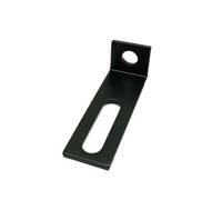 Staffa di Fari Staffa di montaggio per parafango universale per motocicletta e veicolo elettrico a L in metallo, lampada di segnalazione con faretto, montaggio fisso faro per lampadina