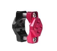 Staffa di Fari Supporto per supporto per moto da 17-54 mm, supporto multifunzione, maniglia fissa, morsetto per faro, clip per faretto ausiliario Staffe Supporto Faretti(1pc Red 17mm-32)