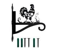 Staffa di ferro cesto pianta sospeso versatile per le mangiatoie per uccelli