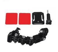 Staffa di fissaggio del mento del casco Staffa della telecamera sportiva di estensione del polo per motocicletta per GoPro Max2 / hero13