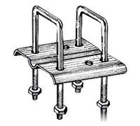 Staffa di fissaggio rullo destra - 1 PZ Osculati - 02.040.78 - 0204078