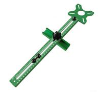 Staffa di fresatura per fresatura del router per la lavorazione del legno con posizionamento rapido per il taglio di scanalature rotonde (B)