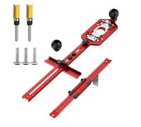 Staffa di fresatura per router 3 in 1 Elementi di fissaggio invisibili Staffa di scanalatura Base per strumento di fresatura Router scanalato per carpenteria per accessori Lavorazione del legno