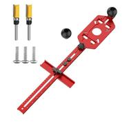 Staffa di fresatura per router 3 in 1 Elementi di fissaggio invisibili Staffa di scanalatura Fresatura Strumento per router scanalato per carpenteria Base Router furnitureshop Trimming Sanrico per