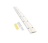 Staffa di montaggio a filo da 61 cm, staffa ad incastro, resistente, per cornici francesi, montaggio a parete, clip a Z, per galleria di grandi dimensioni, specchio pesante, testiera, tenda da mosca