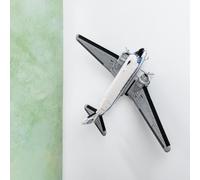 Staffa di montaggio a parete compatibile con LEGO Douglas DC-3 Pan-Am Air Liner - Prodotto nel Regno Unito - Aereo non incluso - Hardware incluso