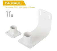 Staffa di montaggio a parete compatibile con per mangiatoia BirdBuddy per allest