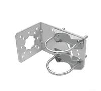 Staffa di montaggio a parete corta in acciaio inox, regolabile, 11,2 cm, per grondaia, per installazione esterna Gen 2, compatibile con parete, tetto, piatto