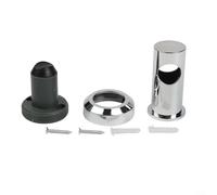 Staffa di montaggio a parete in ABS per doccia, 22 mm, include vite di fissaggio, adatta a tubi di diametro da 21 5 mm a 22 mm