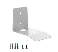 Staffa di montaggio a parete in metallo dal design intelligente, compatibile con altoparlanti Sonos ERA300, configurazione semplice (bianco)