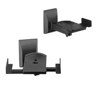 Staffa di montaggio a parete per altoparlante da scaffale a doppio morsetto