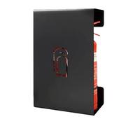 Staffa di montaggio a parete per estintore, scatola decorativa in ferro per una conservazione sicura e un facile accesso