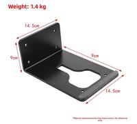 Staffa di montaggio a parete per for altoparlante per for denon Home600 9x14,5x9