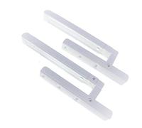 Staffa di Montaggio a Parete per Forno a Microonde, Supporti per Forno a Microonde, Staffa Forno Microonde Pieghevole Regolabile con viti per Accessori da Cucina, Carico Massimo 40kg, Bianca 507250