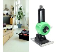 Staffa di montaggio a parete per livelle laser con filettatura da 1/4", supporto base girevole a forma di T per livellamento e layout lavoro, nero + verde