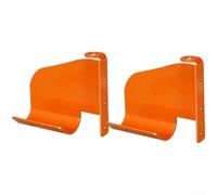 Staffa di montaggio a parete per motosega, arancione per motosega, resistente alla ruggine, per motoseghe (2 pezzi)