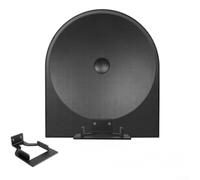 Staffa di montaggio a parete per Samsung Music Frame LS50, supporto in metallo per specchietti piccoli altoparlanti serie Dot 5, nero