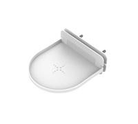 Staffa di montaggio a parete per sistema WiFi a rete domestica, supporto salvaspazio per tenda Nova Linksys Velop TP-Link D-Link supporto di archiviazione per router Wi-Fi Google Nest (bianco)