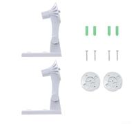 Staffa di montaggio a parete per TP-Link per tapo C200 C210 C220 confezione da 2 supporti regolabili per telecamera di sicurezza a soffitto in plastica bianca