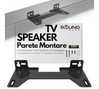 Staffa di Montaggio a Parete per TV Speaker | Compatibile SOLO con Soundbar Bose TV Speaker | Completa di Kit Ferramenta per il Montaggio | Adatta Solo per Soundbar Bose TV Speaker | Design Britannico