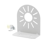 Staffa di montaggio a parete Set di base in metallo tipo L facile da usare per CCTV PTZ Dome Camera Montaggio a soffitto Base di sicurezza Montaggio facile da usare Sutiable per CCTV PTZ Dome