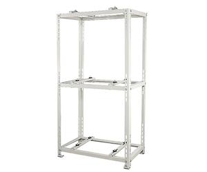 Staffa di montaggio a parete, Supporto da terra CA mini diviso in acciaio zincato, dimensioni multiple, montaggio CA: staffa antivibrante for carichi pesanti(90 * 150 * 50cm)