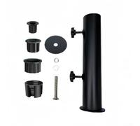 Staffa di montaggio a ponte con base regolabile per ombrellone da patio, fornisce un supporto stabile e resistente alla ruggine per ombrelloni da esterno (C)