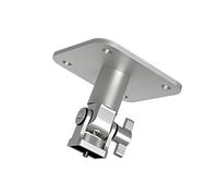 Staffa di montaggio a soffitto per proiettore con base ispessita e tubo rinforzato per un'installazione stabile fino a 10 kg di sospensione
