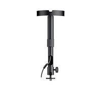 Staffa di montaggio a soffitto versatile per proiettore, con sfera da 15 mm di diametro e sospensione scorrevole rotante orizzontale a 360 gradi