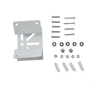 Staffa di montaggio ad angolo in metallo per telecamera PTZ, compatibile con 360 Floodlight Cam e Ring Floodlight Cam, bianco per esterni e interni, montaggio a parete per telecamere di sicurezza, 8,2