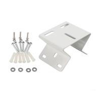 Staffa di montaggio angolare per telecamera CCTV, design ad angolo di 90 gradi in metallo per una maggiore stabilità (bianco)