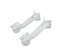 Staffa di montaggio CCTV resistente alle intemperie per un uso esterno sicuro, angoli regolabili per una visione ottimale (2 pezzi)