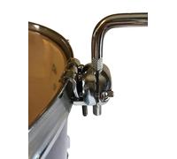 Staffa di montaggio Cowbell - Tom Hoop Clamp per Cowbell, Jam Block, Tamburello, Splash Cymbal