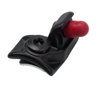 Staffa di montaggio del cambio in metallo destra per adattatore anello morsetto freno bici compatibile con Matchmaker X/MMX, adatta Avid Elixir/CR Series per mountain bike e ciclismo su strada,