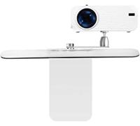 Staffa di Montaggio del Proiettore Staffa del Proiettore Clip Nascosta per Divano da Comodino per Uso Domestico Telaio Universale Gratuito Foro per Montaggio A Parete Supporto per Paret, Blanc